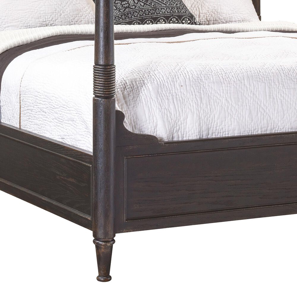 Hooker Furniture Americana King Poster Bed in Black, , large