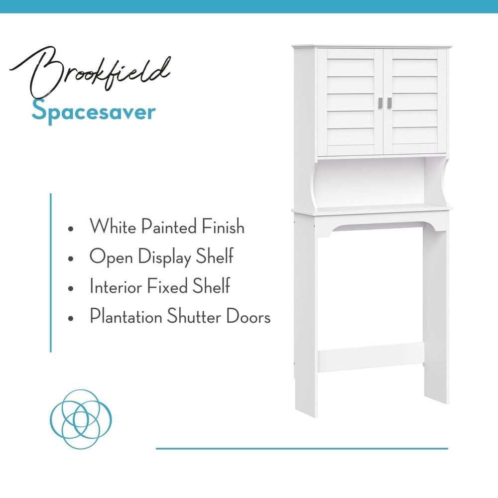 RiverRidge Home Brookfield Bathroom Spacesaver in White, , large