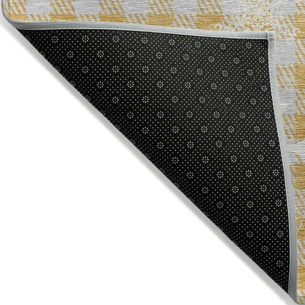 Dalyn Rug Company Wonderland WN32 1&#39;8&quot; x 2&#39;6&quot; Gold Indoor/Outdoor Area Rug, , large