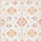 Safavieh Micro-Loop 8" x 10" Silver and Red Area Rug, , large