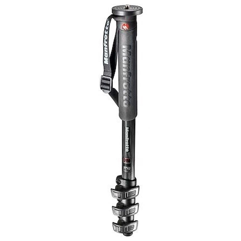 Manfrotto 4-Section Carbon Fiber Photo Monopod in Black, , large