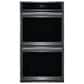 Frigidaire Gallery 27"" Double Electric Wall Oven with Total Convection in Black Stainless Steel, , large
