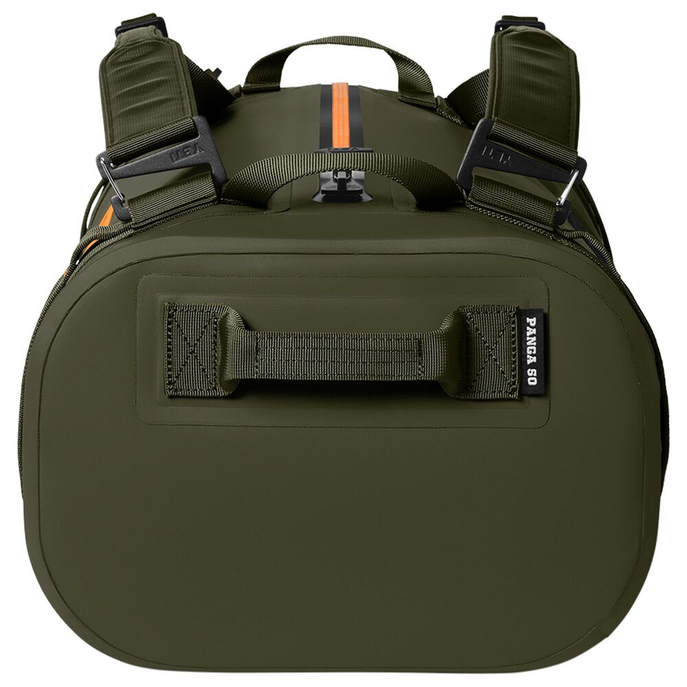 YETI Panga 50L Waterproof Duffel in Olive and King Crab Orange, , large