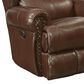Catnapper Duncan Power Deluxe Lay Flat Recliner in Walnut, , large