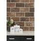 MS International Brickstone Red 5" x 10" Porcelain Tile, , large