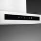 SMEG 30" Flat T-Shape Universal Brushed Hood in Matte White, , large