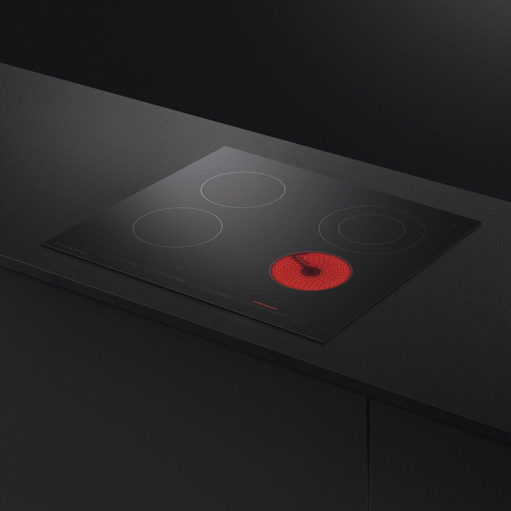 Fisher &amp; Paykel Series 5 24" 4-Element Electric Cooktop in Black, , large