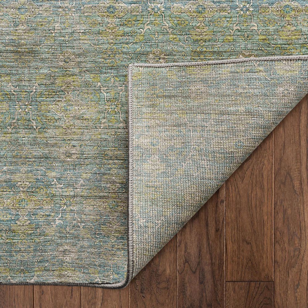 Dalyn Rug Company Aristo AR5 Teal 8' Round Area Rug, , large