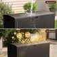 HOMLUX 150-Gallon Outdoor  HDPE Deck Box  in Dark Brown, , large