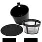 West Bend 12 Cup Hot & Iced Coffee Maker in Stainless Steel, , large
