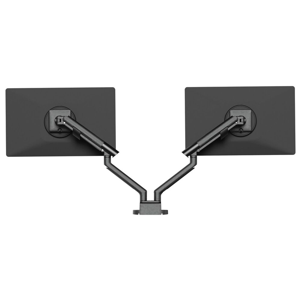 Kanto Dual Monitor Desk Mount for 17" - 35" Displays in Black, , large