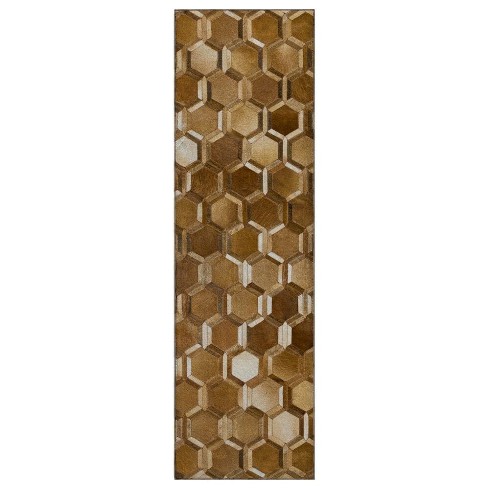 Dalyn Rug Company Bozeman BM1 Brown 2"3" x 7"6" Runner, , large