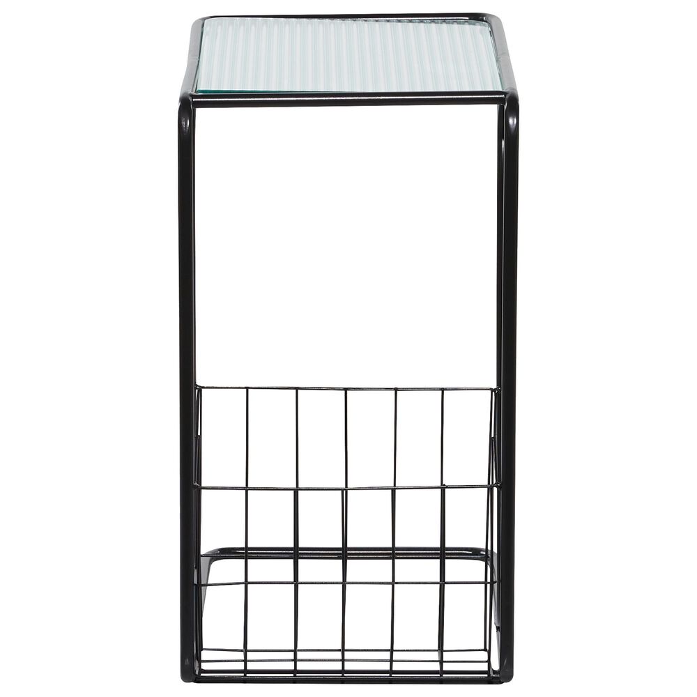 Uma Enterprises C Table Accent Table in Black, , large