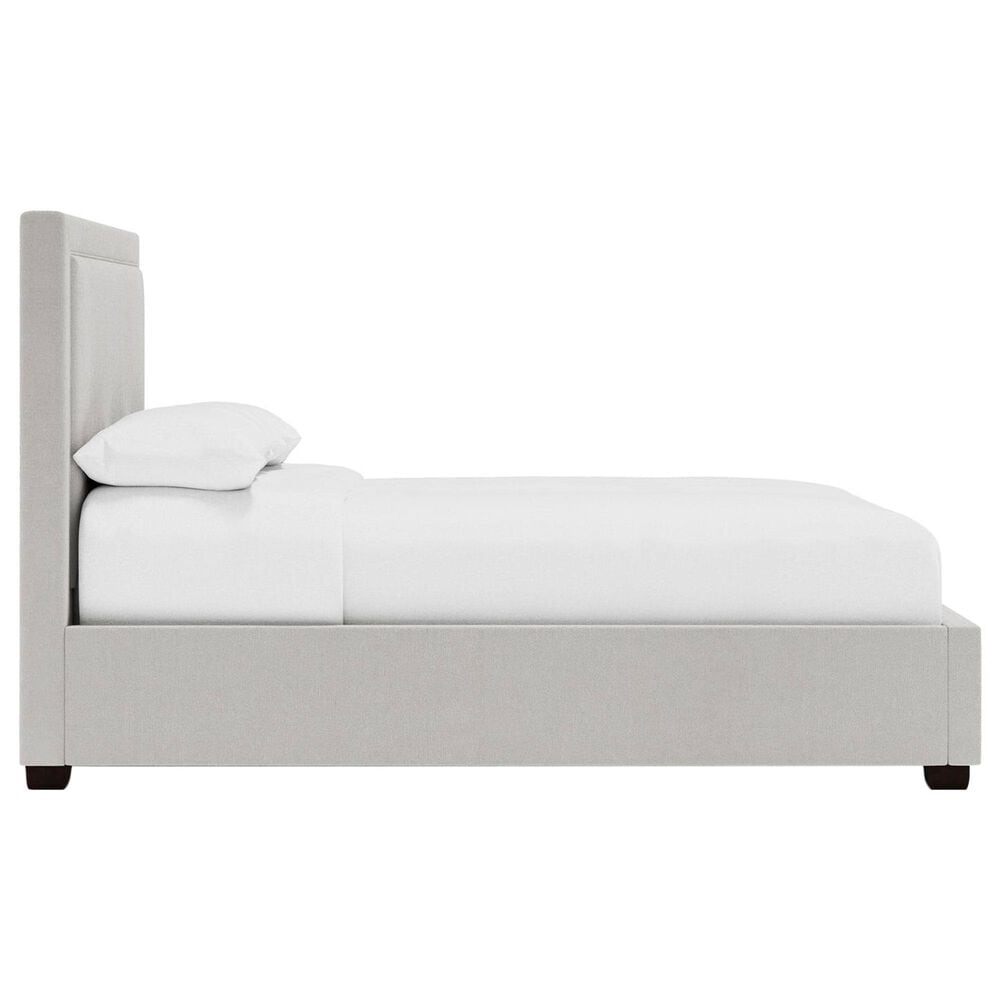 Bernhardt Morgan King Upholstered Panel Bed in Cream, , large