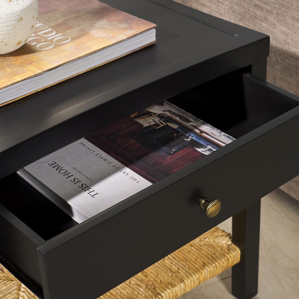 Safavieh Berlynne Nightstand in Black and Natural, , large