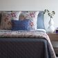 Ann Gish Linenberry 24" x 24" Square Throw Pillow in Blue, , large