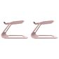 Kanto Elevated Desktop Speaker Stand for Small Speakers in Pink (Set of 2), , large