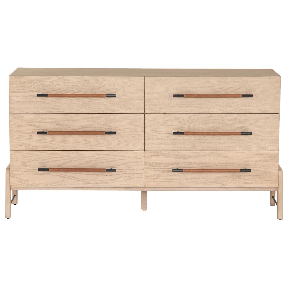 Four Hands Rosedale 6-Drawer Dresser in Yucca Oak, , large
