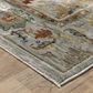 Oriental Weavers Eliana ELI03 Blue and Multicolor 2"3" x 7"6" Runner, , large