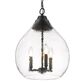 Golden Lighting Ariella 3-Light Pendant in Matte Black, , large