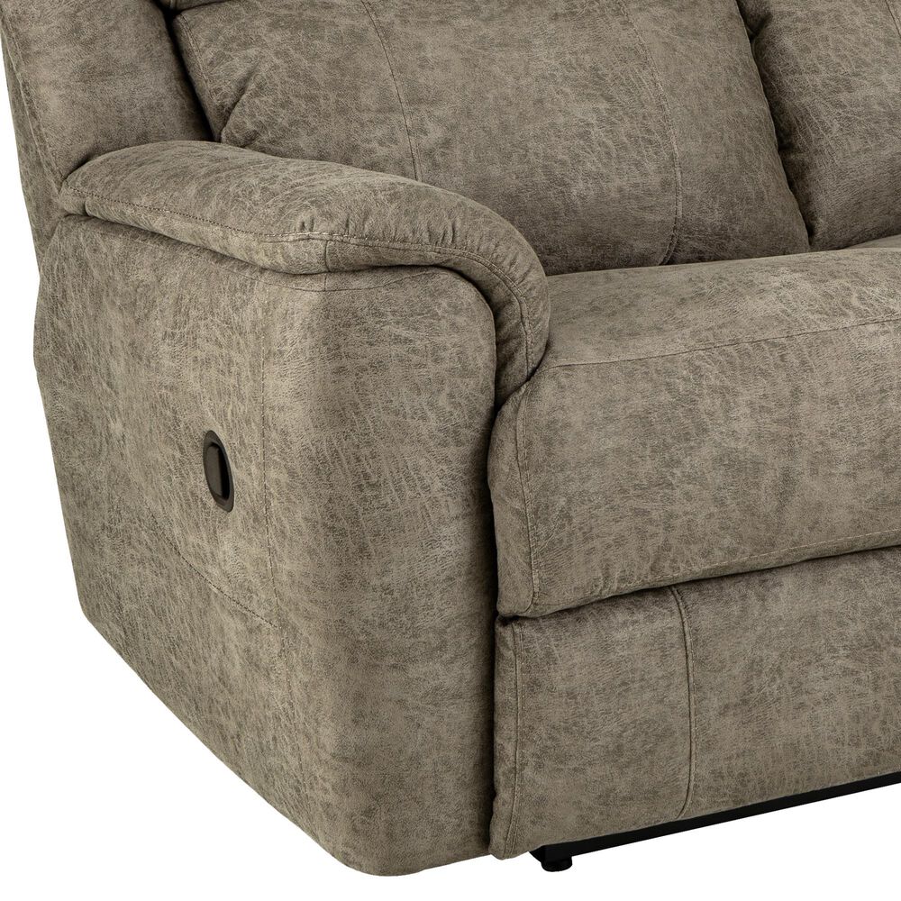HomeStretch Milan Manual Sofa in Tan, , large