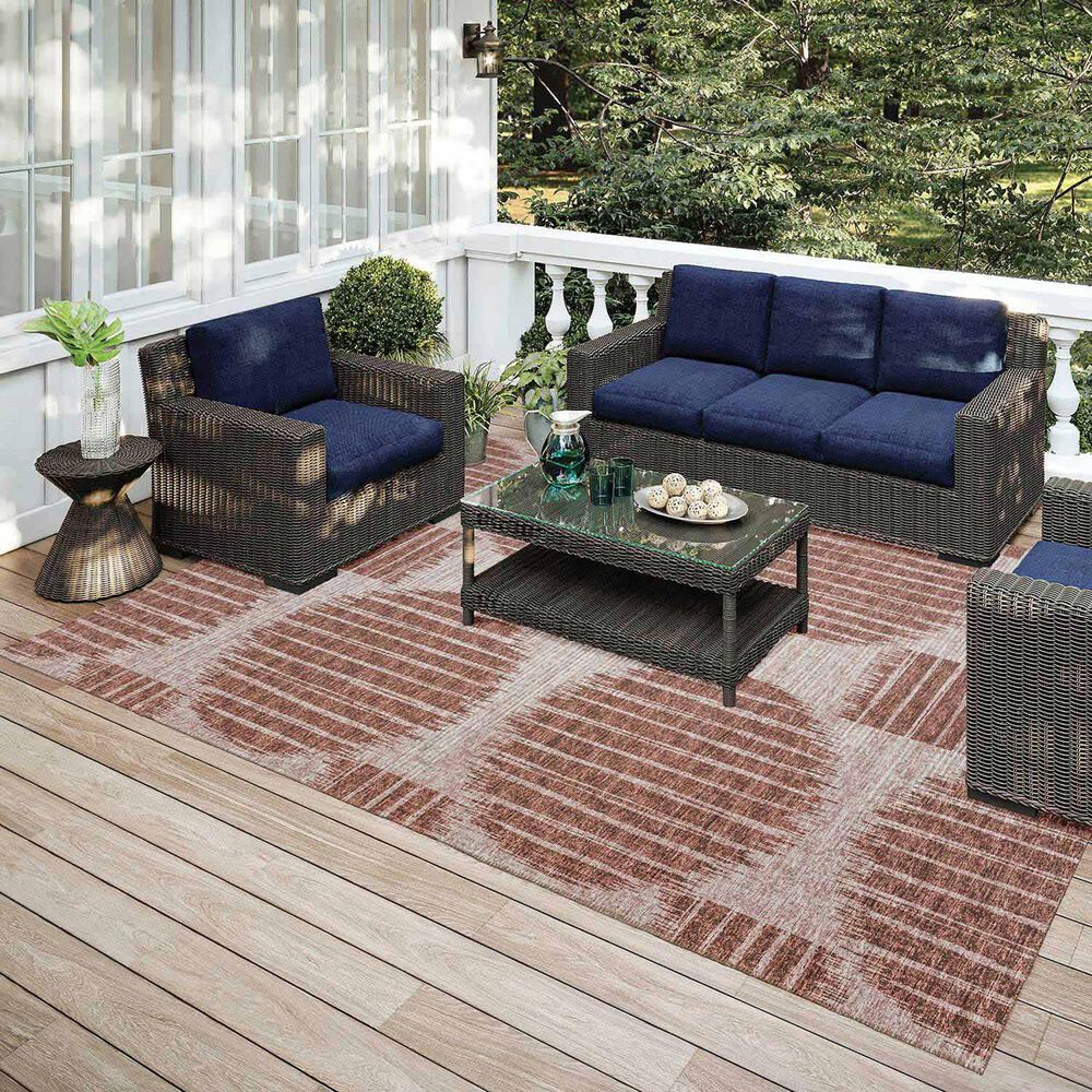 Dalyn Rug Company Sedona 10&#39; x 14&#39; Driftwood Indoor/Outdoor Area Performance Rug, , large
