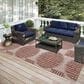 Dalyn Rug Company Sedona 10" x 14" Driftwood Indoor/Outdoor Area Performance Rug, , large