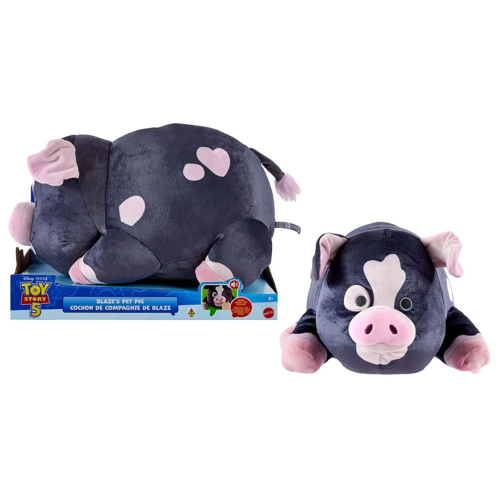 Pixar Toy Story 5 Blaze's Pet Pig Plush with Sounds, , large