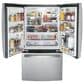 GE Appliances 21.9 Cu. Ft. French Door Refrigerator in Fingerprint Resistant Stainless, , large