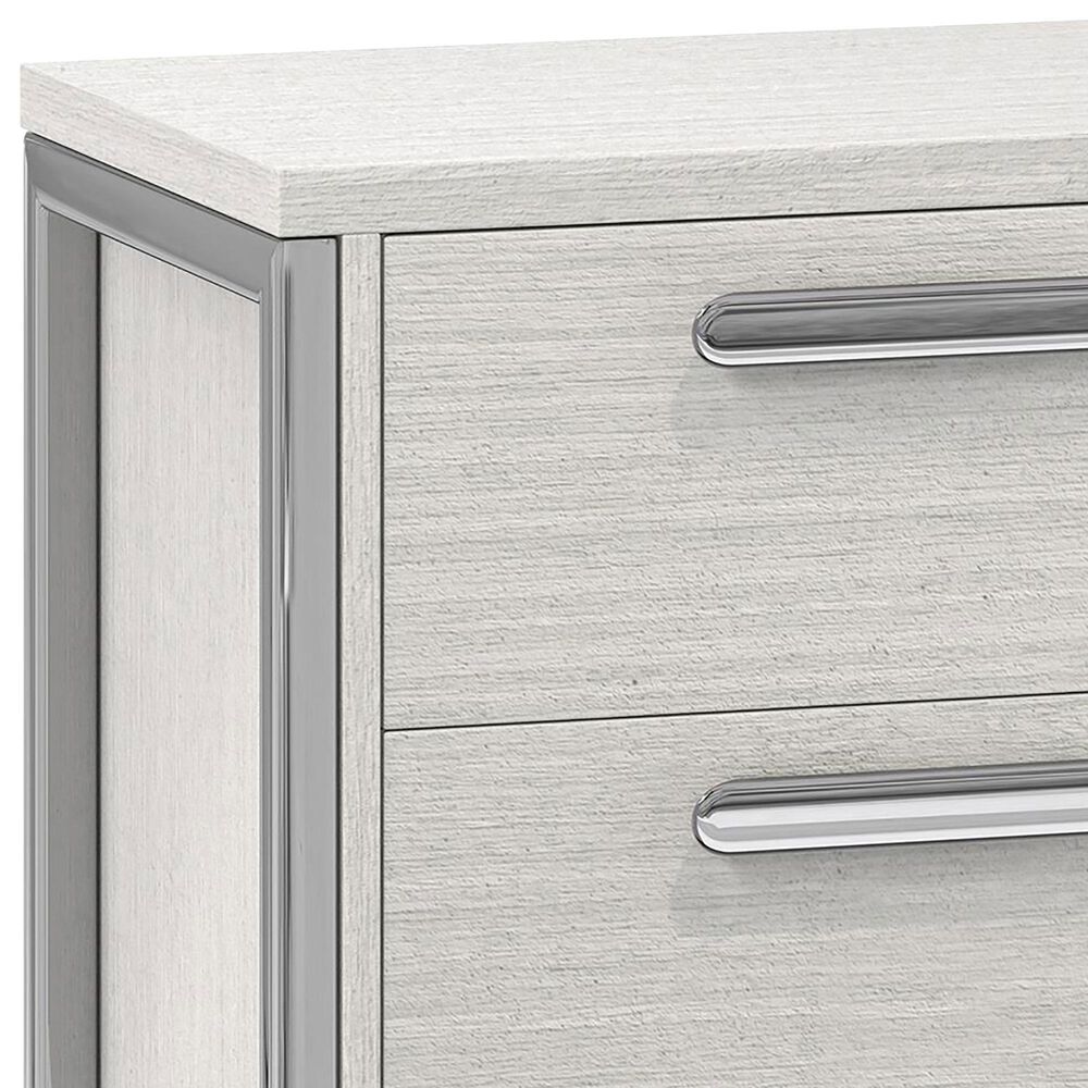 Bernhardt Stratum 2 Drawer Nightstand in Mist with USB Ports, , large