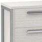 Bernhardt Stratum 2 Drawer Nightstand in Mist with USB Ports, , large