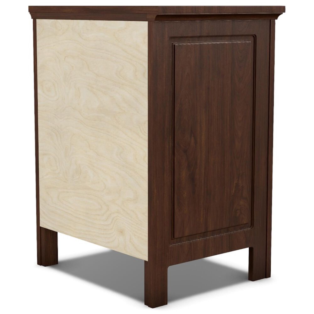 Archbold Furniture Heritage 4 Piece King Raised Panel Bedroom Set in Brown Mahogany, , large