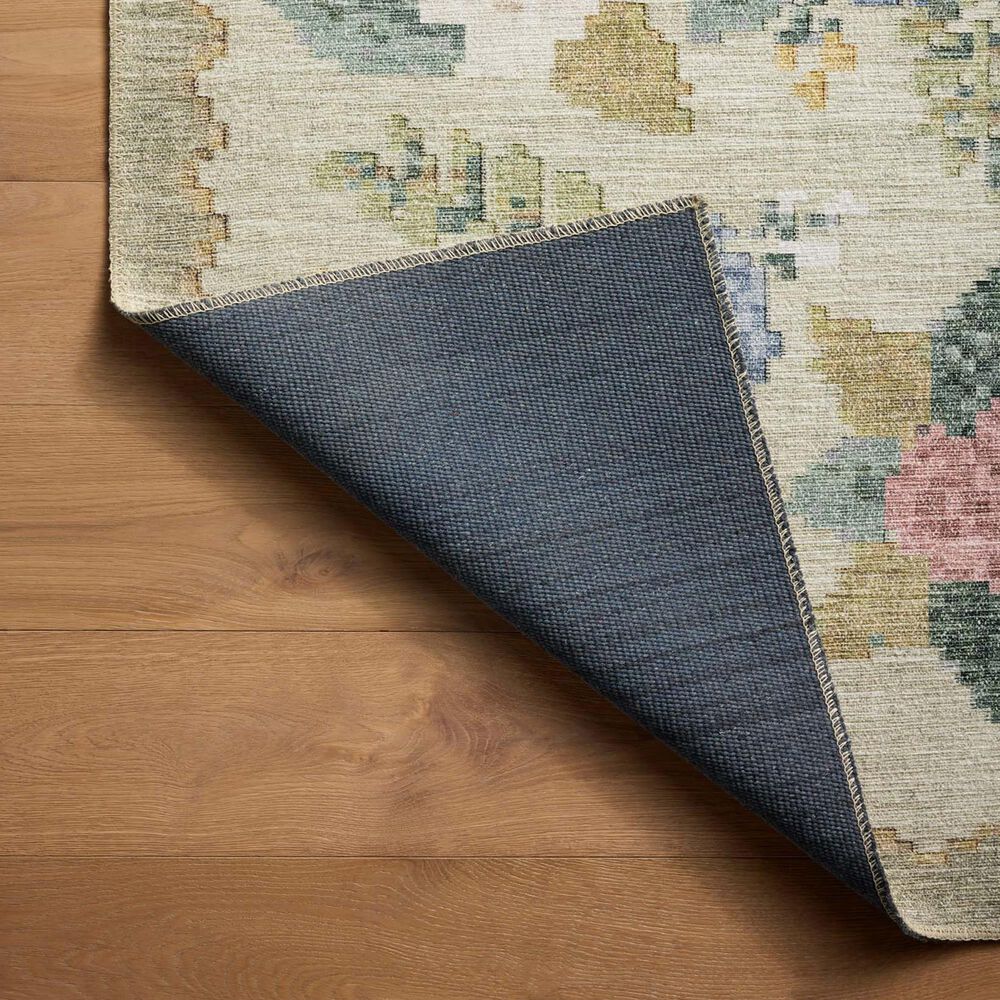 Rifle Paper Co Rosa Antique Rose 2&#39;3&quot; x 3&#39;9&quot; Cream Area Rug, , large