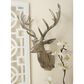Maple and Jade 23" x 17" Eclectic Deer Wall Decor in Silver, , large