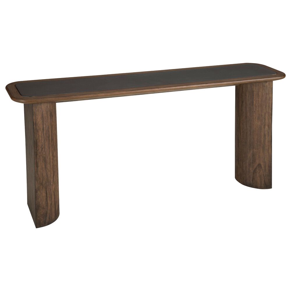 Ashley Dontayne Sofa Table in Warm Brown, , large