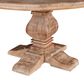 Home Trends & Design San Rafael 60" Round Dining Table in Antique Oak - Table Only, , large