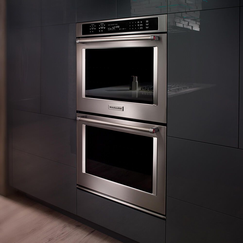 KitchenAid 2Piece Kitchen Package with Double Wall Oven and 36" Gas