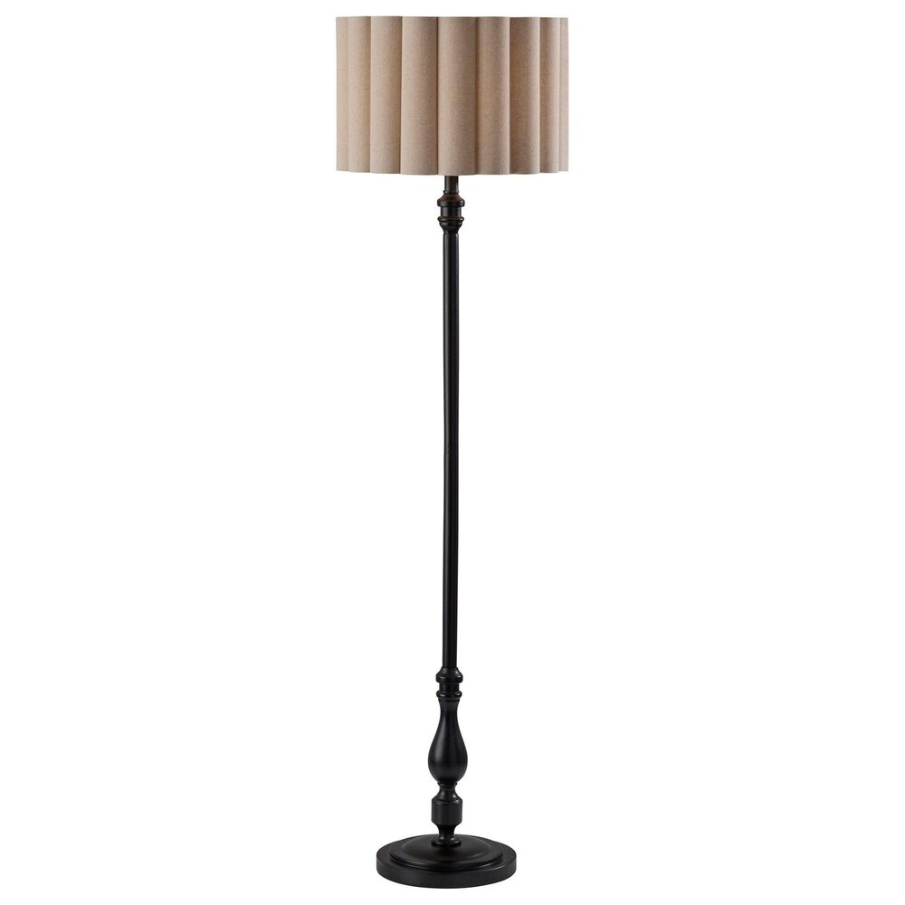 Adesso Claret Floor Lamp in Black, , large
