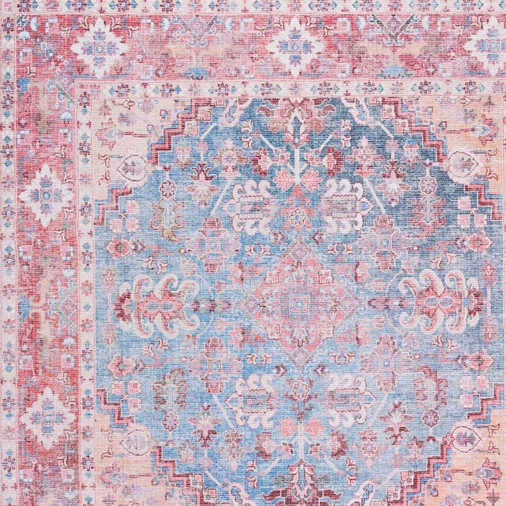 Safavieh Serapi Bohemian 2&#39; x 9&#39; Blue and Rust Runner, , large