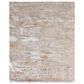 Feizy Laina Abstract 2" x 3" Beige and Gray Area Rug, , large