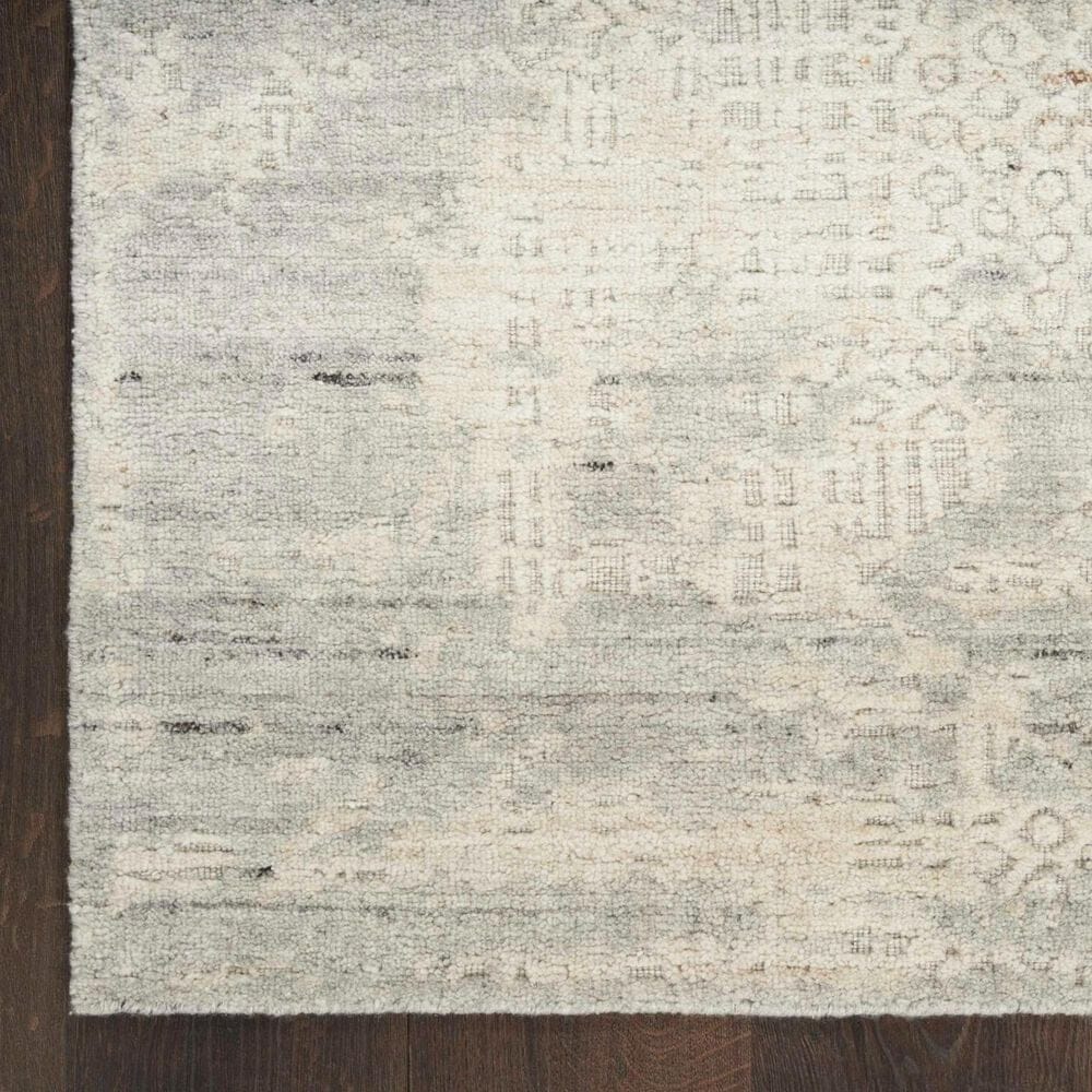 Nourison Harmony 8&#39;6&quot; x 11&#39;6&quot; Ivory and Grey Area Rug, , large