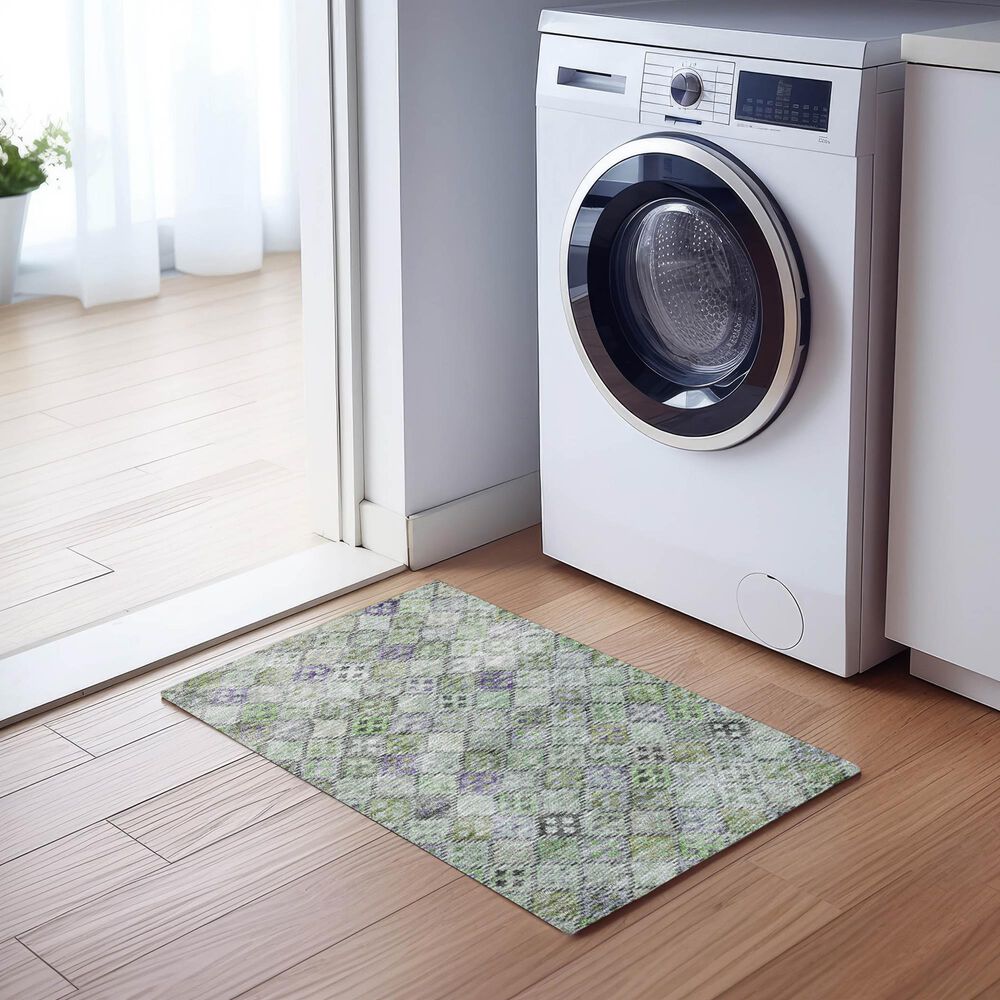 Dalyn Rug Company Solace SL6 1&#39;8&quot; x 2&#39;6&quot; Green Area Rug, , large