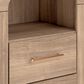 Ashley Kinlanni 1-Drawer Nightstand in Tan, , large