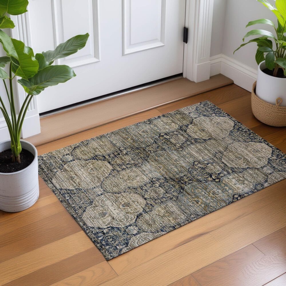 Dalyn Rug Company Aristo AR8 Navy 2'6" x 3'10" Area Rug, , large