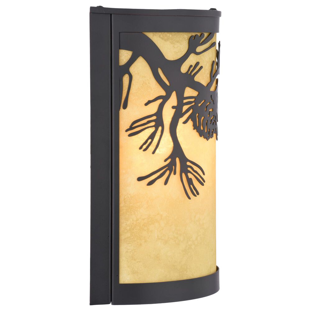 Vaxcel Douglas 1-Light Wall Sconce in Warm Bronze, , large