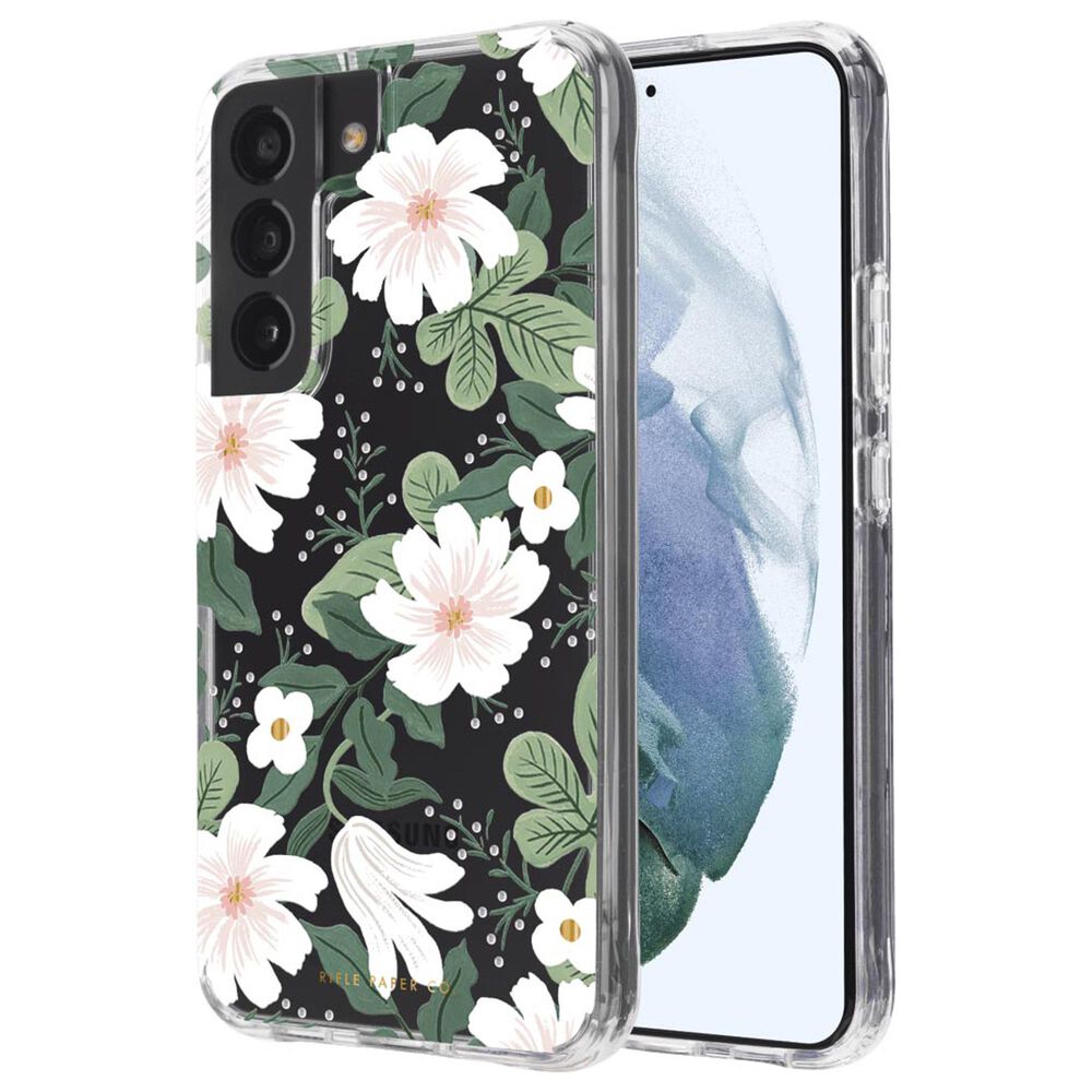 Rifle Paper Co. Ultra Slim Antimicrobial Case for Samsung Galaxy S22 in Willow, , large
