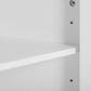 HOMLUX 56" Kitchen Island with Drop Leaf in White, , large