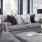 Moore Furniture Juno Stationary Loveseat in Crosby Denim, , large