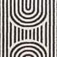 Surya Birmingham 6"7" x 9" Ivory and Black Area Rug, , large