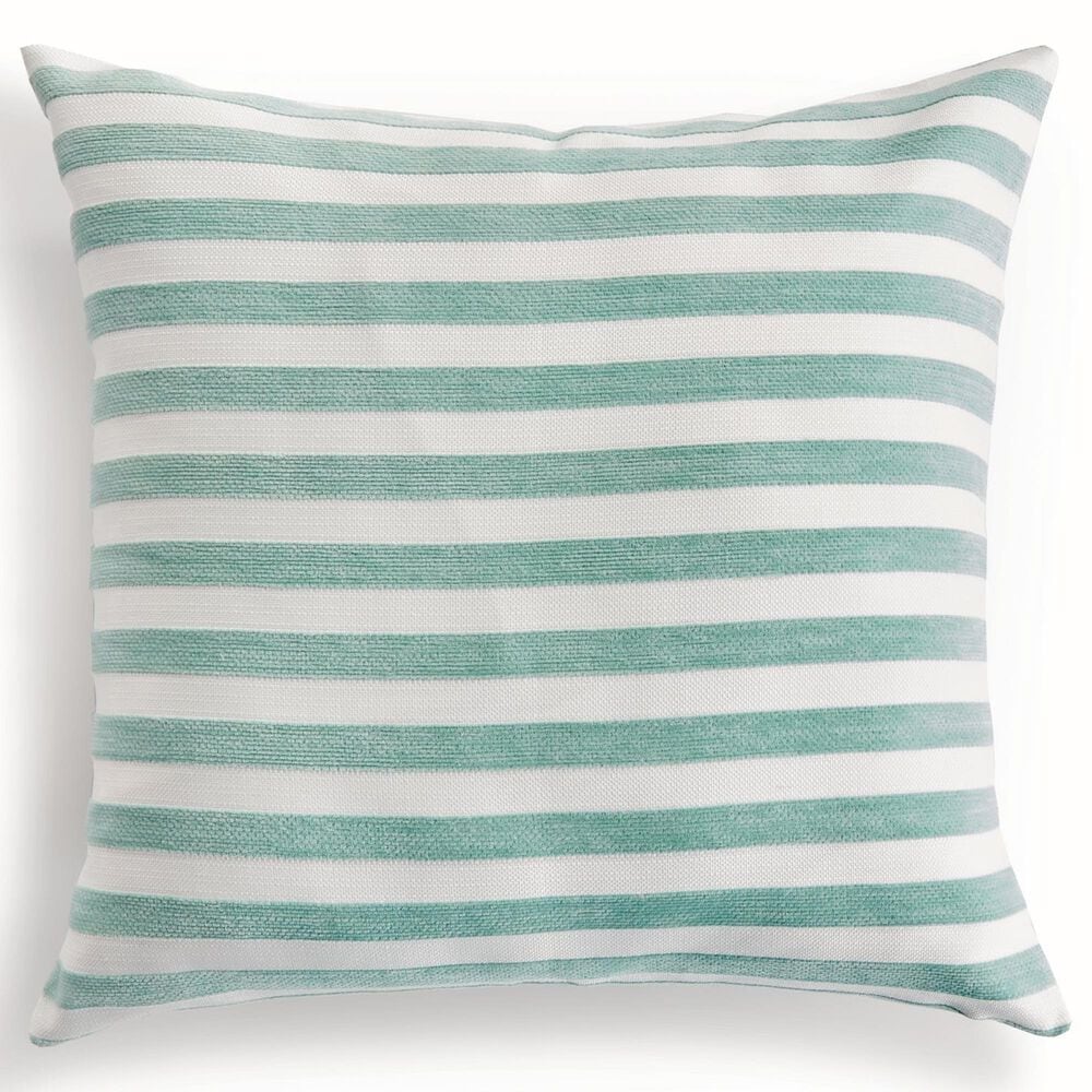 Napa Home and Garden Gideon 20" x 20" Indoor/Outdoor Throw Pillow in Seafoam, , large